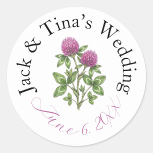 Personalized wedding stickers