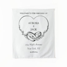 Personalized Wedding Tapestry