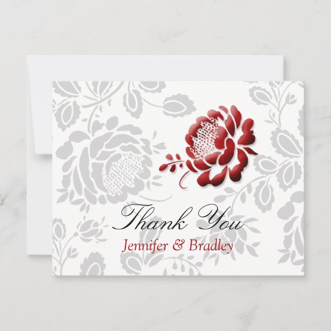 Personalized Wedding Thank You Notes (Front)