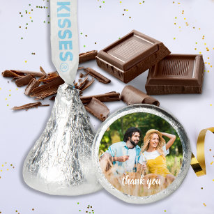 Personalized Wedding Thank You Photo Hershey®'s Kisses®