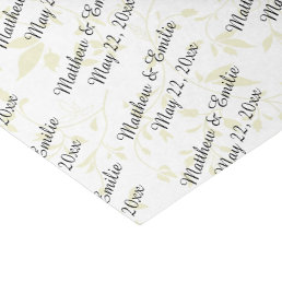 Personalized Wedding Tissue Paper