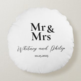 Personalized Wedding Vows Mr Mrs