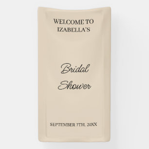 Personalized Wedding Welcome Bridal Shower Engaged Banner