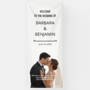 Personalized Wedding Welcome Custom Wedding Party Banner