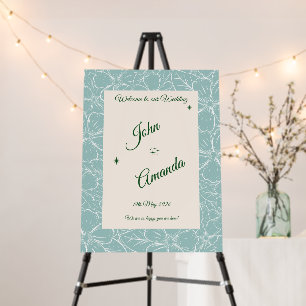 Personalized Wedding Welcome Sign