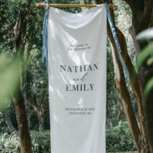 Personalized Wedding Welcome Sign – Custom
