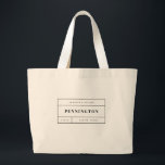 Personalized Wedding Welcome Tote<br><div class="desc">This canvas tote bag makes a great gift for bridal parties, wedding showers, & parent gifts of future brides & grooms. Customize this canvas bag with the names of you & your spouse for a perfect anniversary gift. This is a great keepsake gift for any couple or family to cherish...</div>