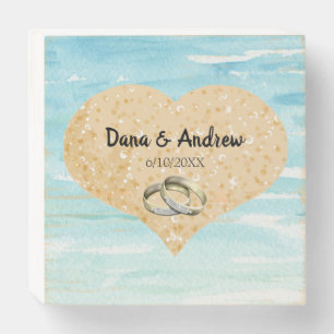 Personalized Wedding Wood Box Sign