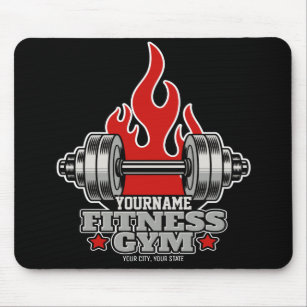 Sport Fitness Bodybuilder Weightlifting Gym Gift' Mouse Pad