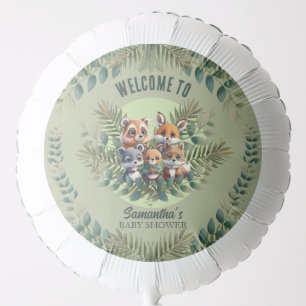 Personalized Welcome Balloon for Baby Shower