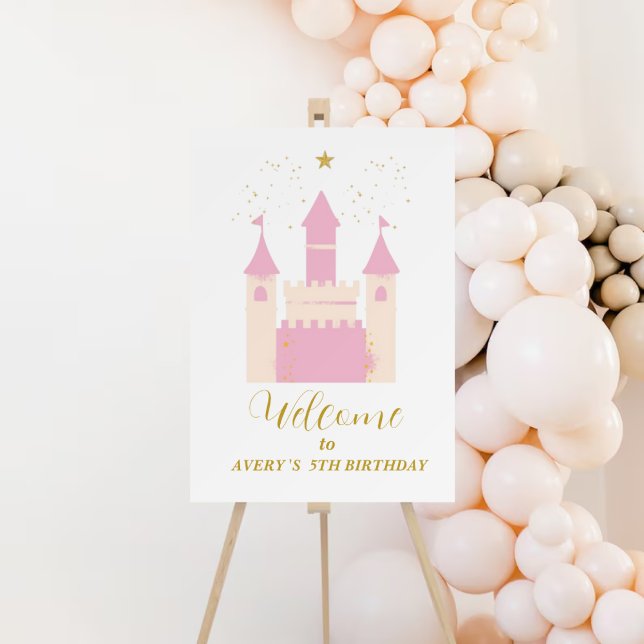 Personalized Welcome Poster - A Castle (Creator Uploaded)