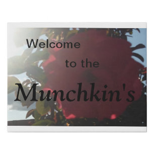 Personalized Welcome Sign