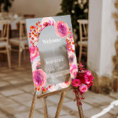 Add Any Event, Elegant Welcome Acrylic Sign