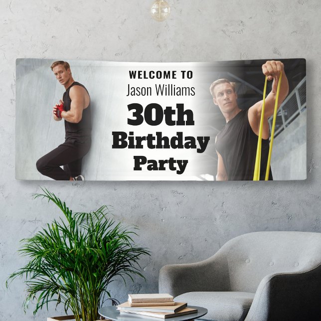 Personalized Welcome Sign Photo Men 30th Birthday (Personalized Welcome Sign Photo Men 30th Birthday
)