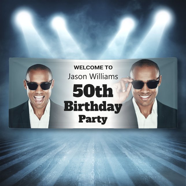 Personalized Welcome Sign Photo Men 50th Birthday (Personalized Welcome Sign Photo Men 50th Birthday
)