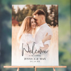 Personalized Welcome to Our Wedding Sign Acrylic