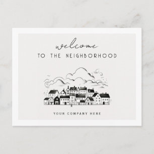 Personalized Welcome to the Neighborhood Realty Postcard