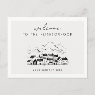 Personalized Welcome to the Neighborhood Realty Postcard