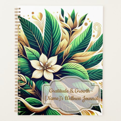 Personalized Wellness Journal _ Gratitude Planner