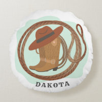 Personalized Western Cowboy Boy's Room