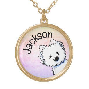 Personalized Westie Necklace