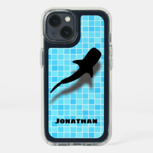 Personalized Whale Shark in Swimming Pool Speck iPhone 13 Case