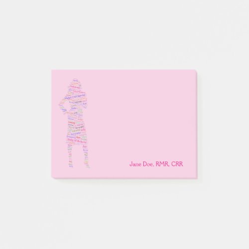 Personalized What a Court Reporter Is Sticky Notes