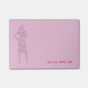 Personalized What a Court Reporter Is Sticky Notes