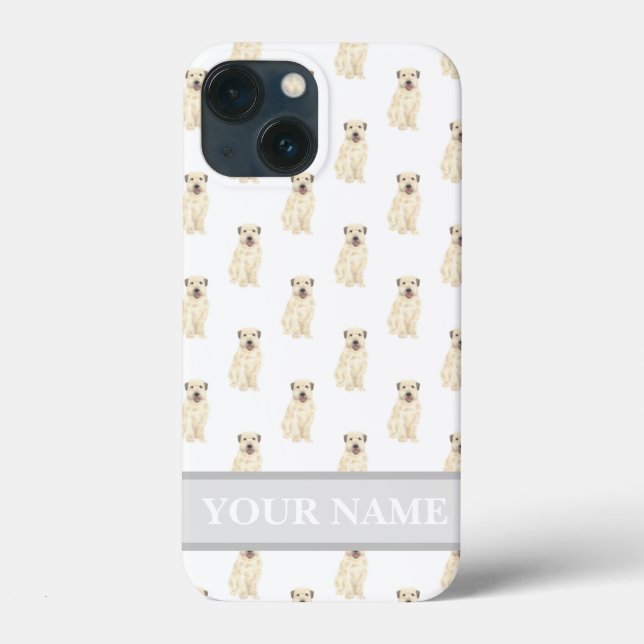 Personalized Wheaten Terrier Dog Case-Mate iPhone Case (Back)