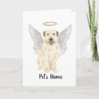 Personalized Wheaten Terrier Sympathy Memorial