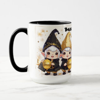 Personalized Whimsical Best Friends Gnome’s.  Mug