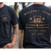 Personalized Whiskey Themed Weekend Bachelor Party