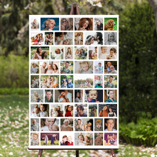 Personalized White 54 Photo Display Foam Board