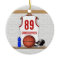 Personalized White and Red Basketball Jersey