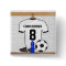 Personalized White Black Football Soccer Jersey