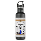 Personalized White Black Football Soccer Jersey