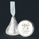 Personalized White Bow Bridal Shower Fancy Hershey®'s Kisses®<br><div class="desc">Add a sweet touch to your bridal shower with these Personalized White Bow Hershey®'s Kisses®. Each chocolate features a dainty white bow and the bride’s name or initials,  perfect for a coquette or soft girl aesthetic. Ideal for favors,  dessert tables,  or treat bags. Elegant,  fun,  and totally memorable!</div>