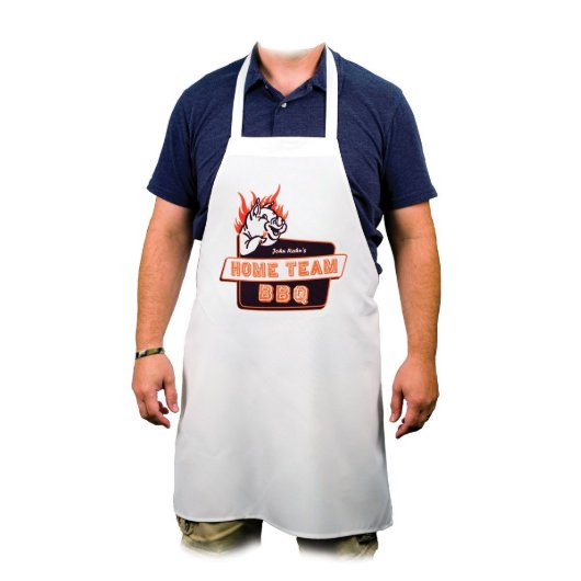 Personalized White Waiter Apron (Front)