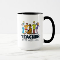 Personalized | Whole Gang 14 Mystery Inc Teacher Mug