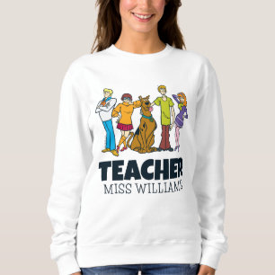 Personalized Whole Gang 14 Mystery Inc Teacher Sweatshirt