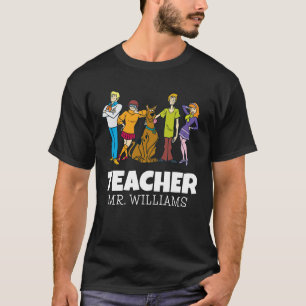 Personalized Whole Gang 14 Mystery Inc Teacher T-Shirt
