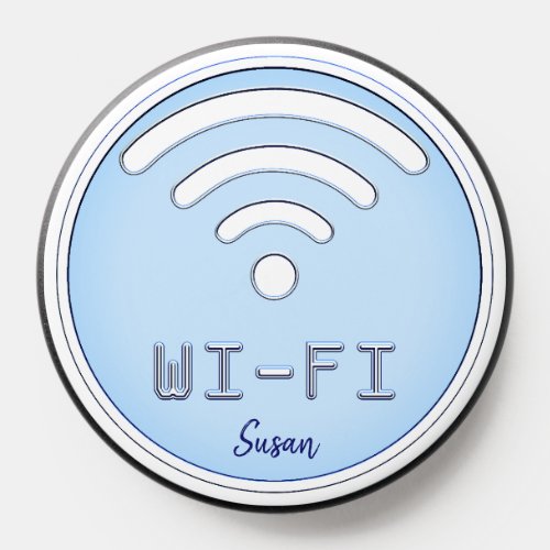 Personalized Wi_Fi Symbol Phone Grips PopSocket