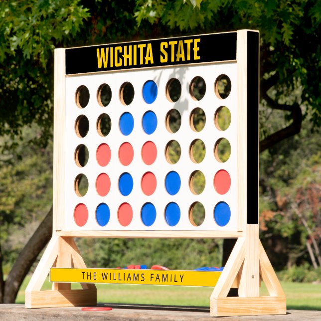 Personalized Wichita State University Fast Four (Lawn)