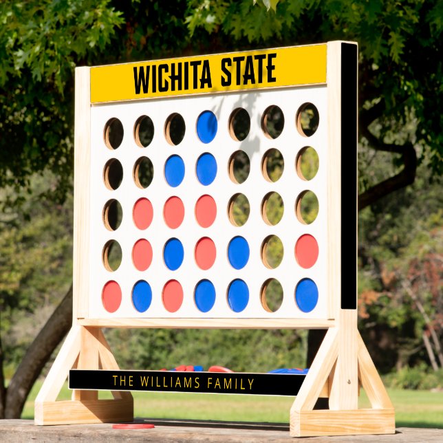 Personalized Wichita State University Fast Four (Lawn)
