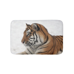 Personalized Wild Animal Tiger Bath Mat