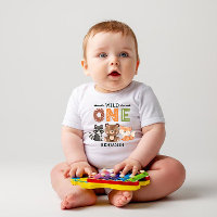 Personalized WILD ONE First Forest Birthday