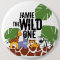 Personalized WILD ONE Safari First Birthday
