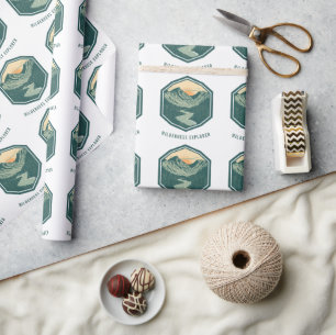 Personalized Wilderness Explorer Mountain S Wrapping Paper