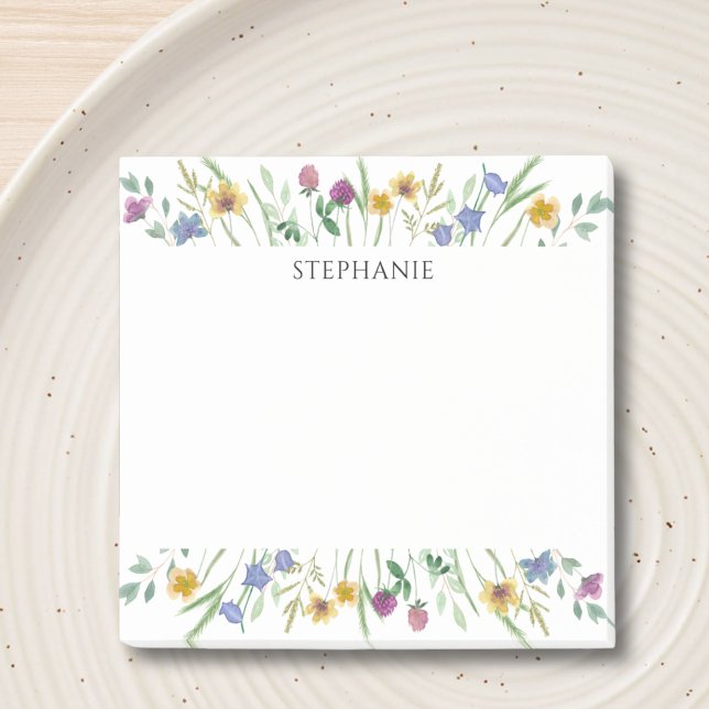 Personalized Wildflower Notes (Creator Uploaded)