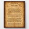 Personalized Will Dogs Go to Heaven Poem Plaques